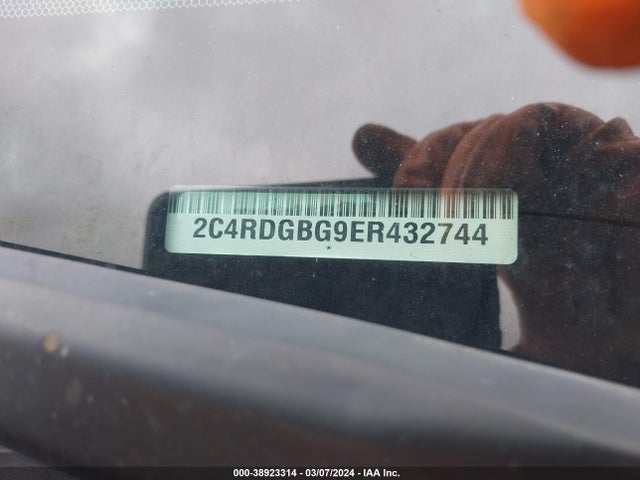 Dodge Grand Caravan Se 2014 2C4RDGBG9ER432744 Image 9