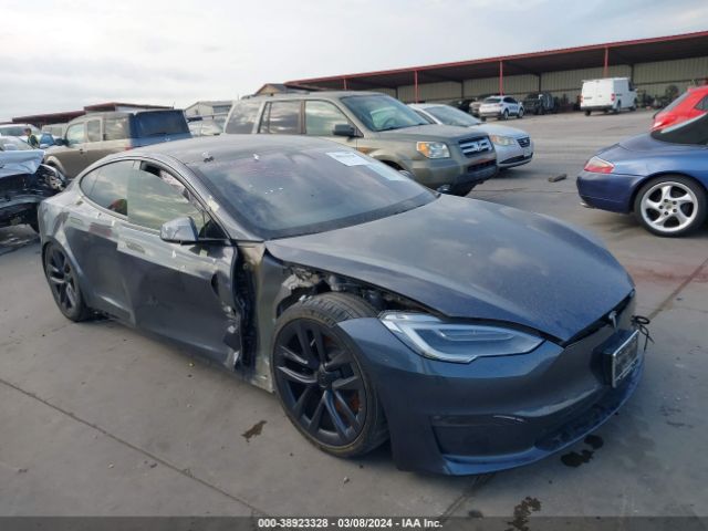 Auction sale of the 2021 Tesla Model S Plaid Tri Motor All-wheel Drive, vin: 5YJSA1E61MF441913, lot number: 38923328