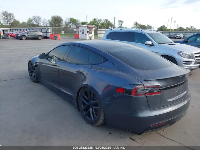 Tesla Model S Plaid Tri Motor All-wheel Drive 2021 5YJSA1E61MF441913 Image 3