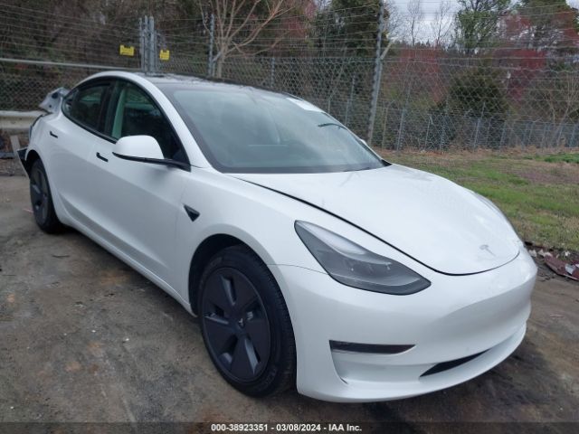 Auction sale of the 2022 Tesla Model 3 Long Range Dual Motor All-wheel Drive, vin: 5YJ3E1EB9NF206733, lot number: 38923351