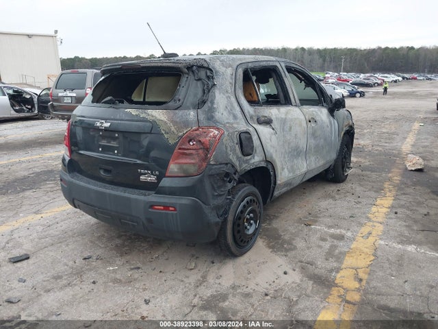 Chevrolet Trax 1ls 2015 KL7CJKSB8FB108428 Image 4