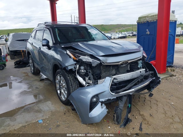 Toyota Highlander Limited 2021 5TDYZRAHXMS068309 Image 1