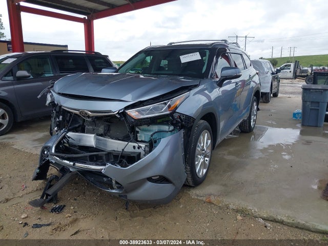 Toyota Highlander Limited 2021 5TDYZRAHXMS068309 Image 2