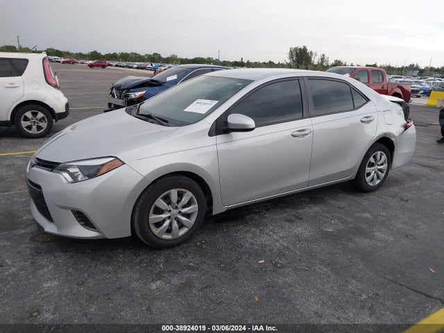 Toyota COROLLA LE 2016 2T1BURHE2GC685409 Image 2