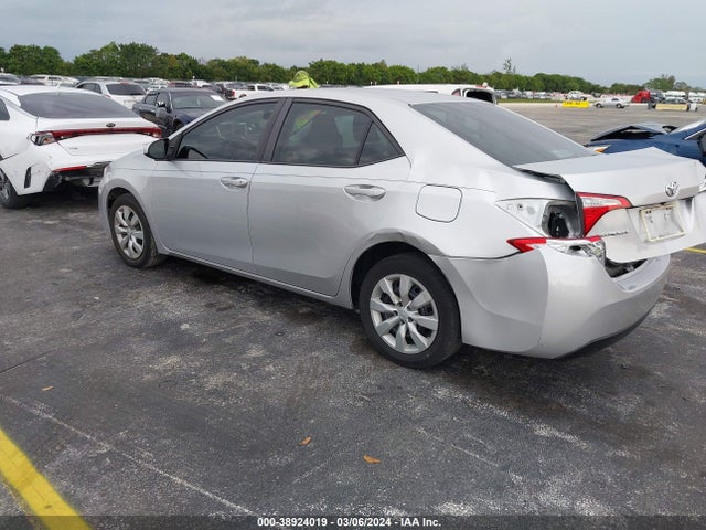 Toyota COROLLA LE 2016 2T1BURHE2GC685409 Image 3