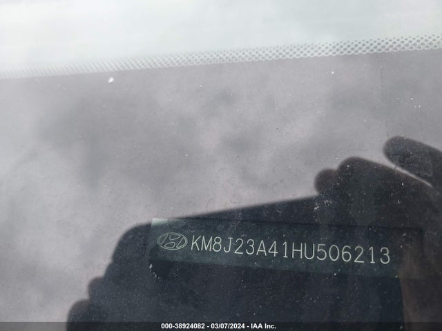 Hyundai TUCSON SE 2017 KM8J23A41HU506213 Image 9