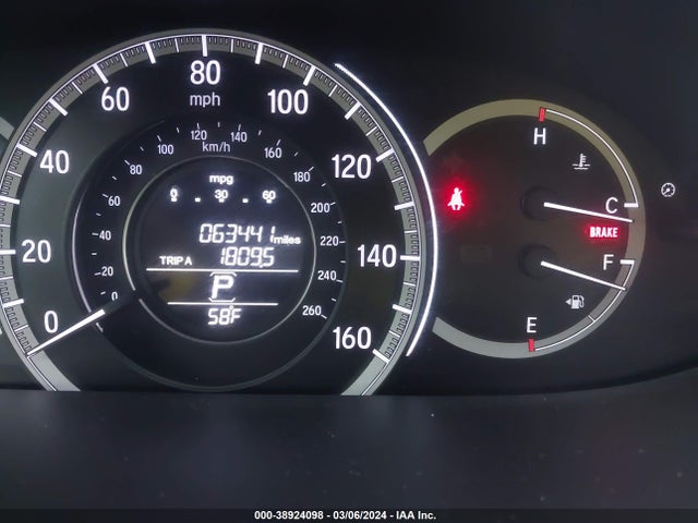 Honda ACCORD LX 2016 1HGCR2F33GA016201 Image 15