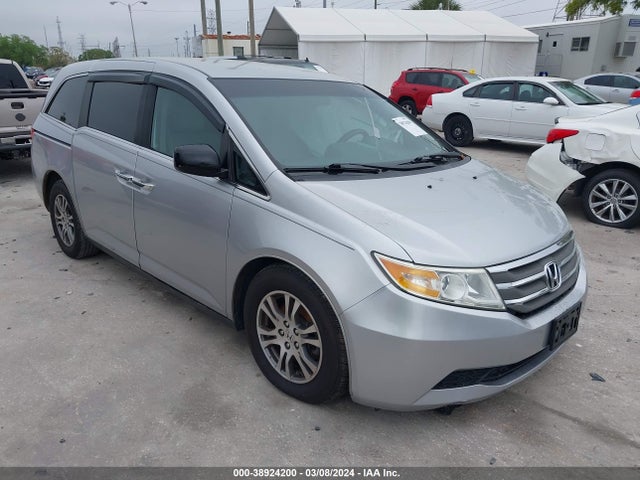 38924200 :رقم المزاد ، 5FNRL5H47CB038821 vin ، 2012 Honda Odyssey Ex مزاد بيع