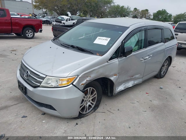 38924200 :رقم المزاد ، 5FNRL5H47CB038821 vin ، 2012 Honda Odyssey Ex مزاد بيع