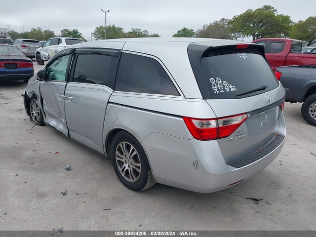 38924200 :رقم المزاد ، 5FNRL5H47CB038821 vin ، 2012 Honda Odyssey Ex مزاد بيع