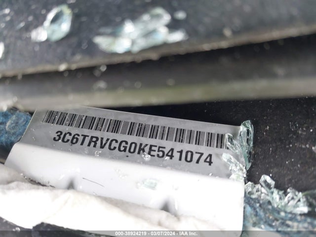 3C6TRVCG0KE541074 RAM Promaster 2500 High Roof 136 Wb