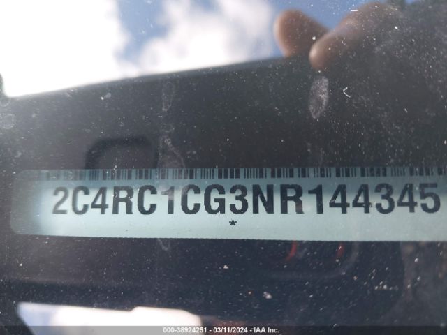 2022 CHRYSLER VOYAGER 2C4RC1CG3NR144345 Photo 8