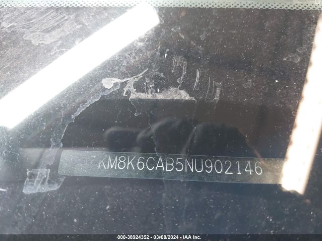 KM8K6CAB5NU902146 Hyundai Kona Sel