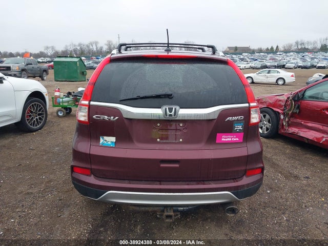 Honda Cr-v Touring 2015 5J6RM4H99FL049611 Image 16