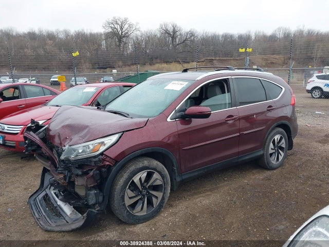 Honda Cr-v Touring 2015 5J6RM4H99FL049611 Image 2