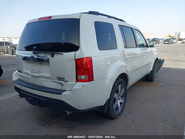 Honda Pilot Touring 2014 5FNYF4H98EB054229 Image 4