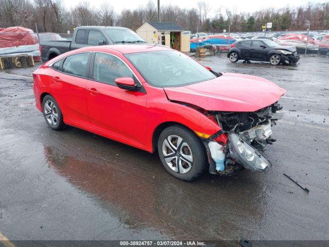 Auction sale of the 2016 Honda Civic Lx, vin: 2HGFC2F50GH530704, lot number: 38924757