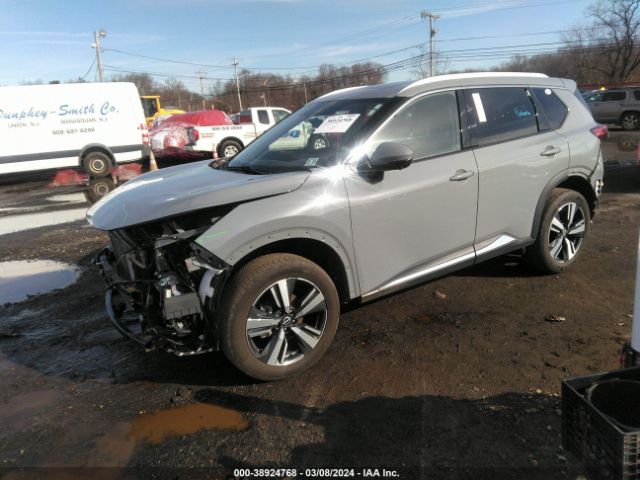JN8BT3CB5NW332684 Nissan Rogue Sl Intelligent Awd