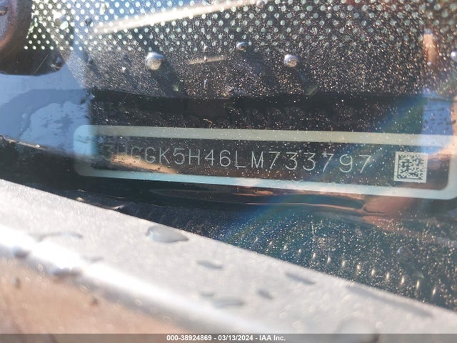 Honda FIT LX 2020 3HGGK5H46LM733797 Image 9