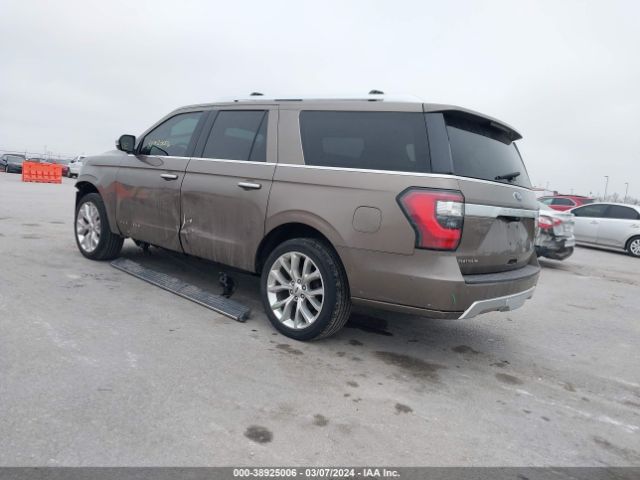 1FMJK1MT4JEA04786 Ford Expedition Max Platinum