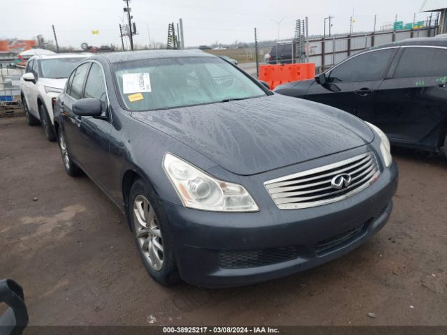 Auction sale of the 2008 Infiniti G35x, vin: JNKBV61F28M276201, lot number: 38925217