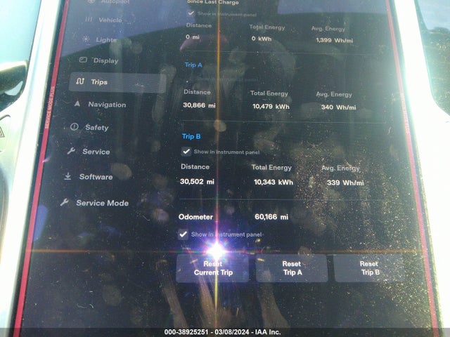 Tesla Model S 60/70/75/85 2016 5YJSA1E17GF173443 Image 7