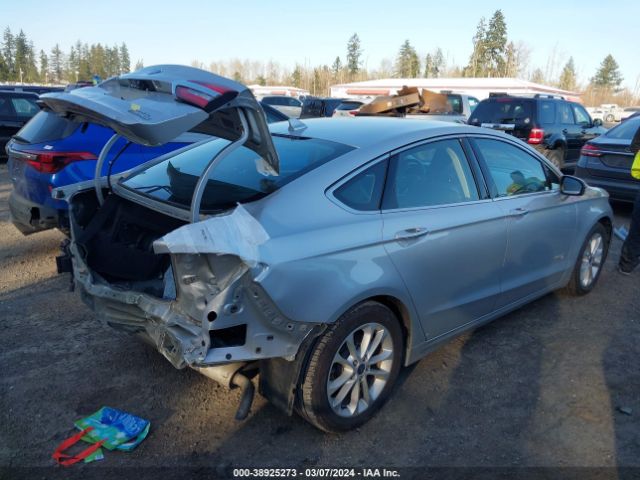 3FA6P0MU5KR154439 Ford Fusion Hybrid Sel