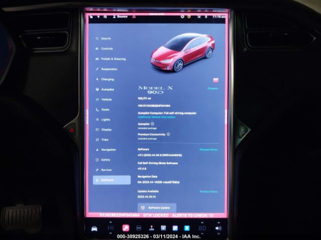 5YJXCBE22HF041464 Tesla Model X 100d/75d/90d