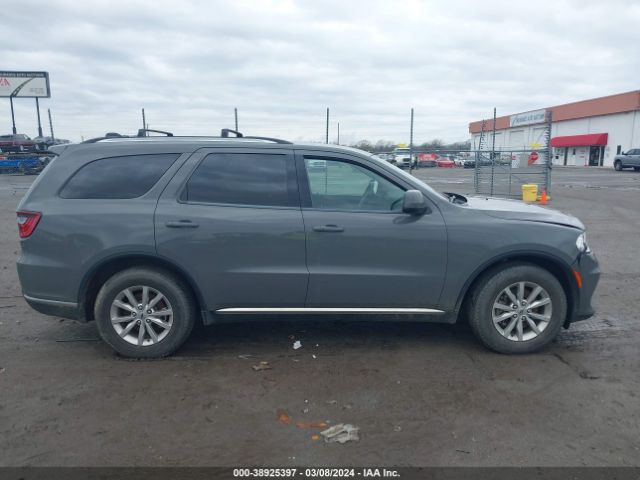 1C4RDHAG1NC102273 Dodge Durango Sxt Rwd