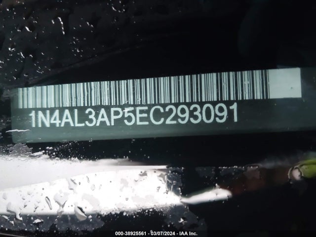 Nissan Altima 2.5 S 2014 1N4AL3AP5EC293091 Image 9