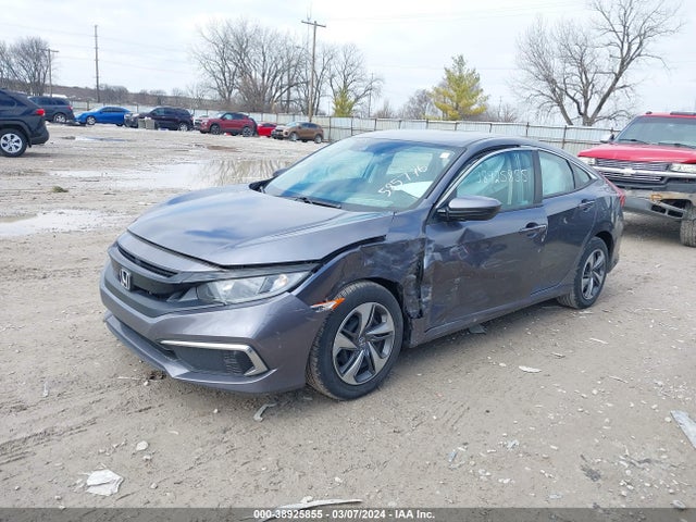 Honda Civic Lx 2020 2HGFC2F6XLH585776 Image 2