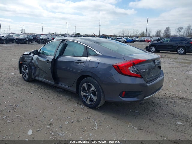 Honda Civic Lx 2020 2HGFC2F6XLH585776 Image 3