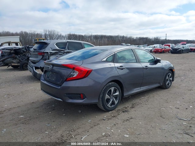 Honda Civic Lx 2020 2HGFC2F6XLH585776 Image 4