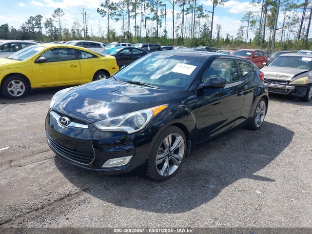 2013 HYUNDAI VELOSTER BASE W/GRAY VIN: KMHTC6AD4DU152463
