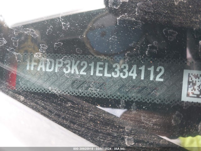 Ford FOCUS SE 2014 1FADP3K21EL334112 Image 9