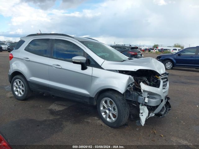 MAJ3S2GE9LC390786 Ford Ecosport Se