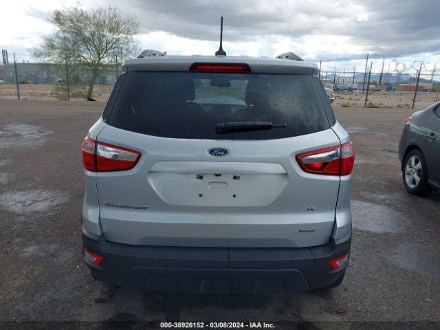 MAJ3S2GE9LC390786 Ford Ecosport Se