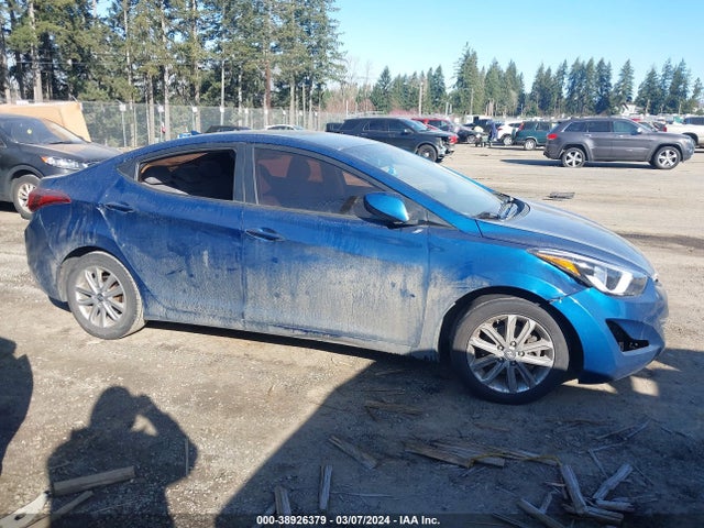 Hyundai ELANTRA SE 2015 KMHDH4AEXFU383020 Image 12