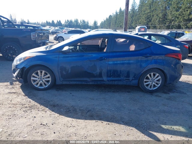 Hyundai ELANTRA SE 2015 KMHDH4AEXFU383020 Image 13