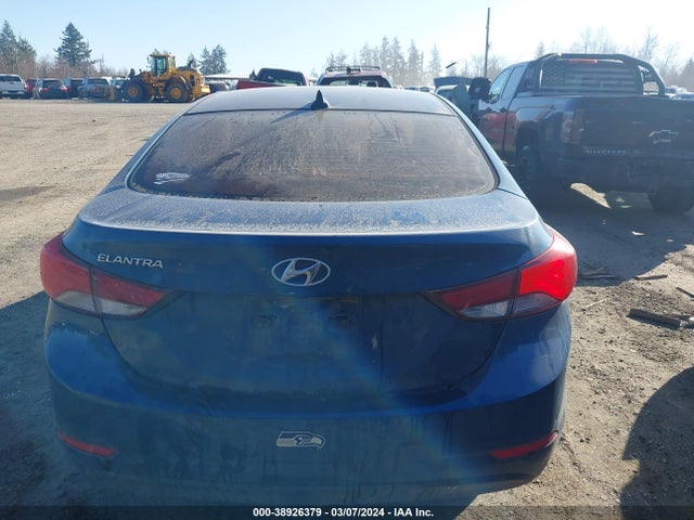Hyundai ELANTRA SE 2015 KMHDH4AEXFU383020 Image 15