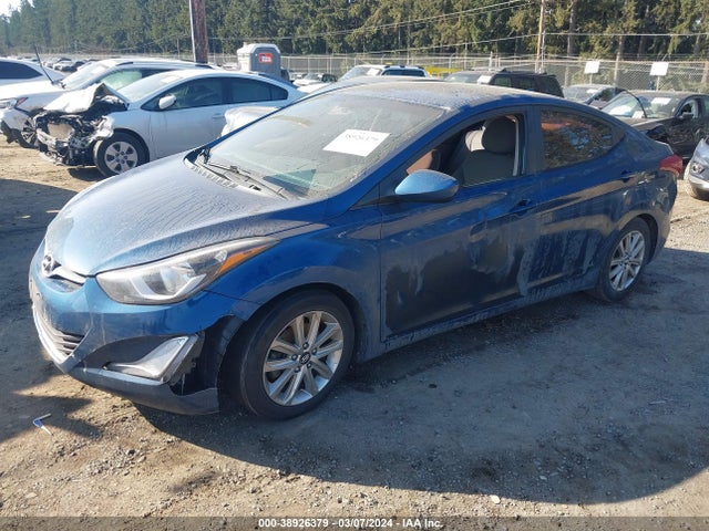 Hyundai ELANTRA SE 2015 KMHDH4AEXFU383020 Image 2