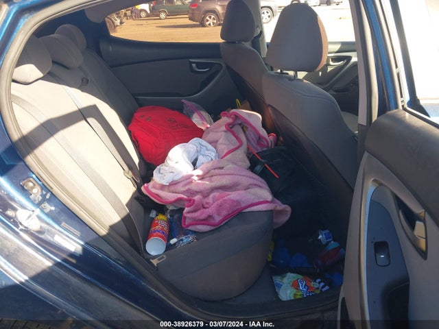 Hyundai ELANTRA SE 2015 KMHDH4AEXFU383020 Image 8