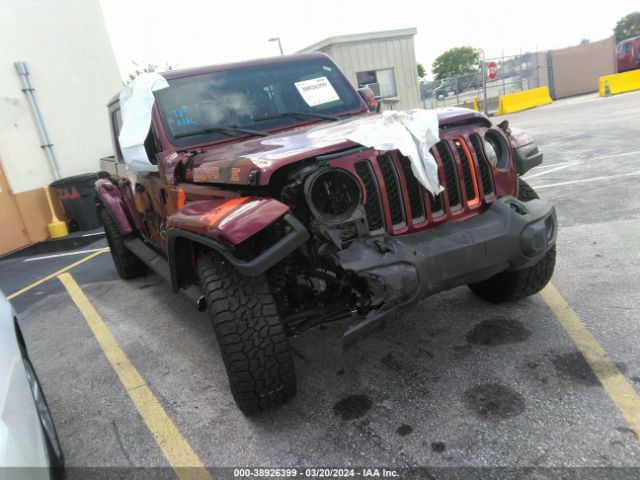 Продажа на аукционе авто 2021 Jeep Gladiator Mojave 4x4, vin: 1C6JJTEG8ML621622, номер лота: 38926399