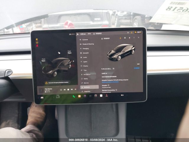 5YJ3E1EA1PF435336 Tesla Model 3 Rear-wheel Drive