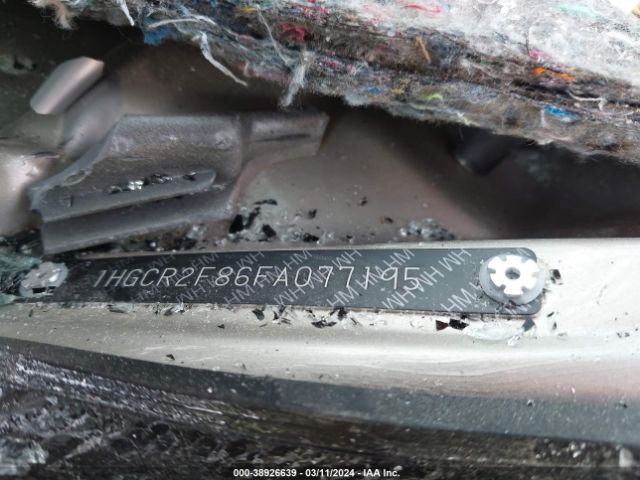 1HGCR2F86FA077195 Honda Accord Ex-l