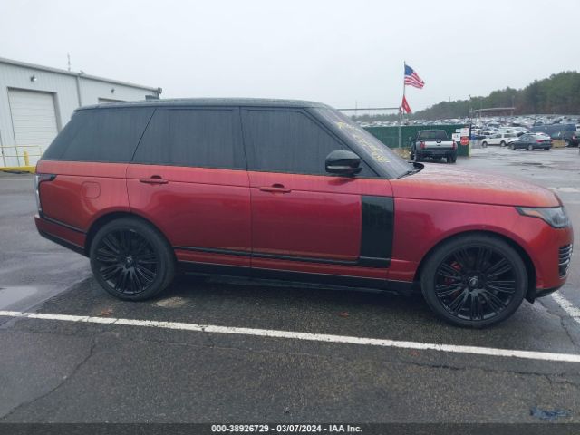 SALGS2SV6JA504358 Land Rover Range Rover 3.0l V6 Supercharged Hse