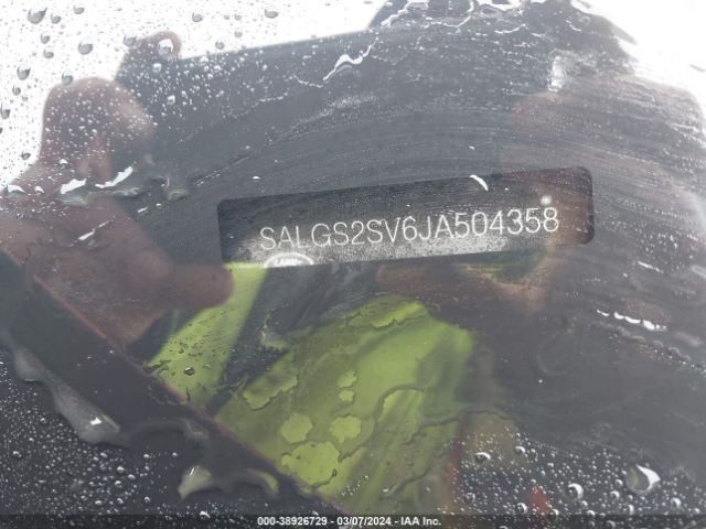 SALGS2SV6JA504358 Land Rover Range Rover 3.0l V6 Supercharged Hse