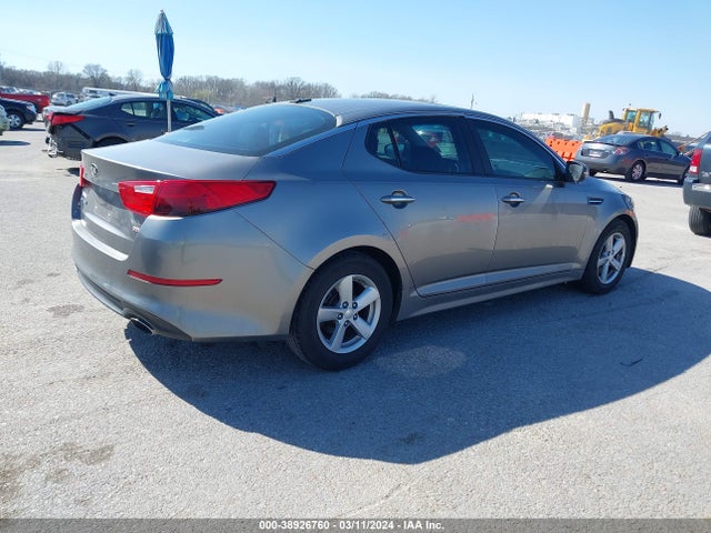 KIA Optima Lx 2015 5XXGM4A71FG448275 Image 4