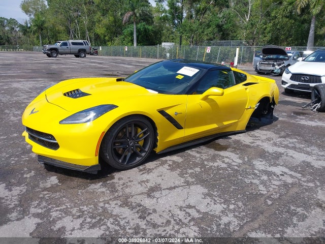 Chevrolet Corvette Stingray Z51 2015 1G1YJ2D79F5109161 Image 2