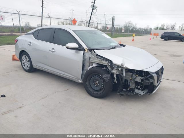 2023 Nissan Sentra S Xtronic Cvt მანქანა იყიდება აუქციონზე, vin: 3N1AB8BV7PY300983, აუქციონის ნომერი: 38926947